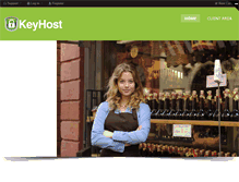 Tablet Screenshot of keyhost.net